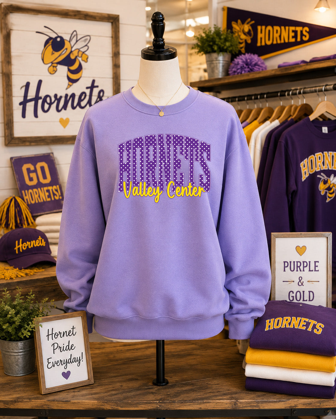 Hornets Polka Dot