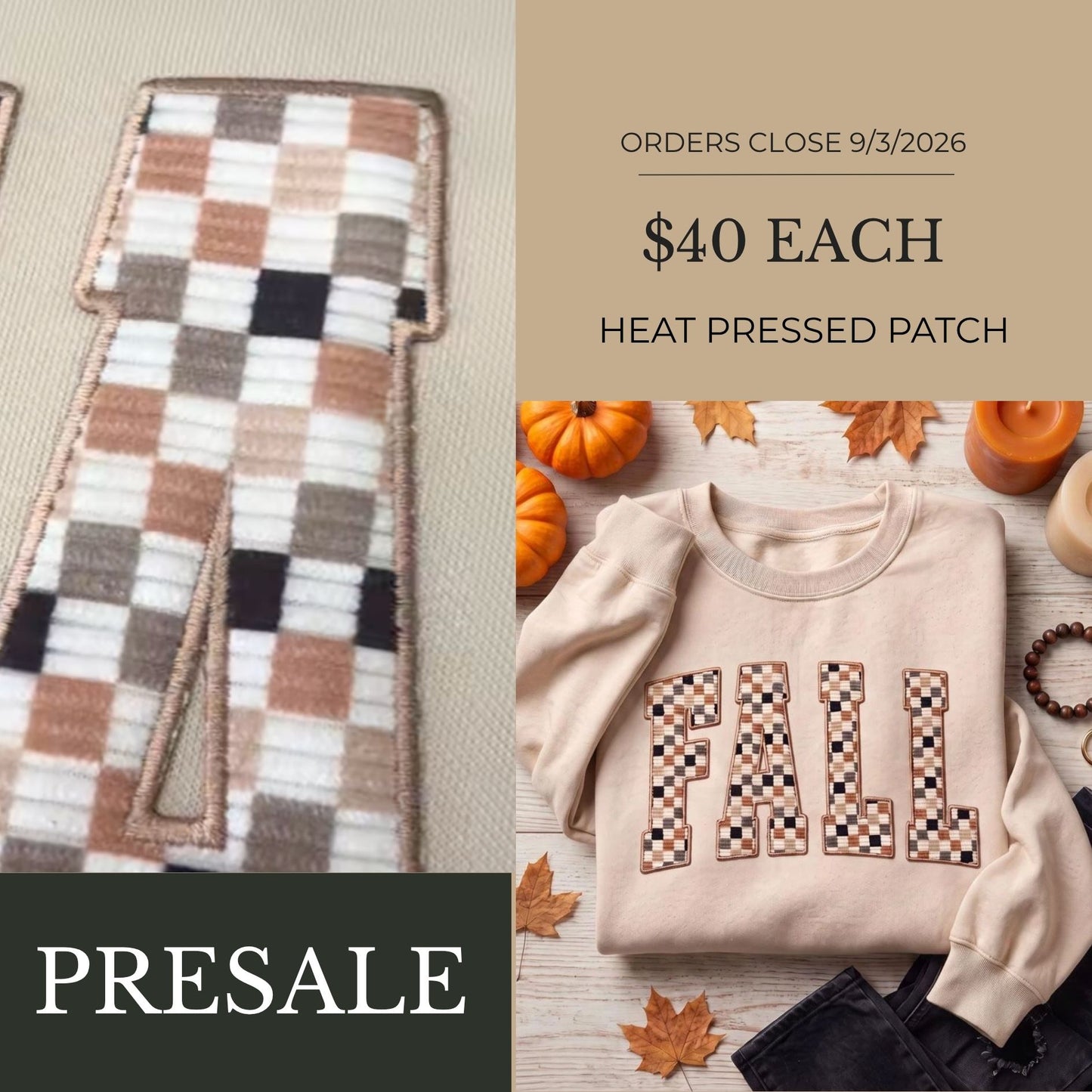 Fall Patch Sweatshirt