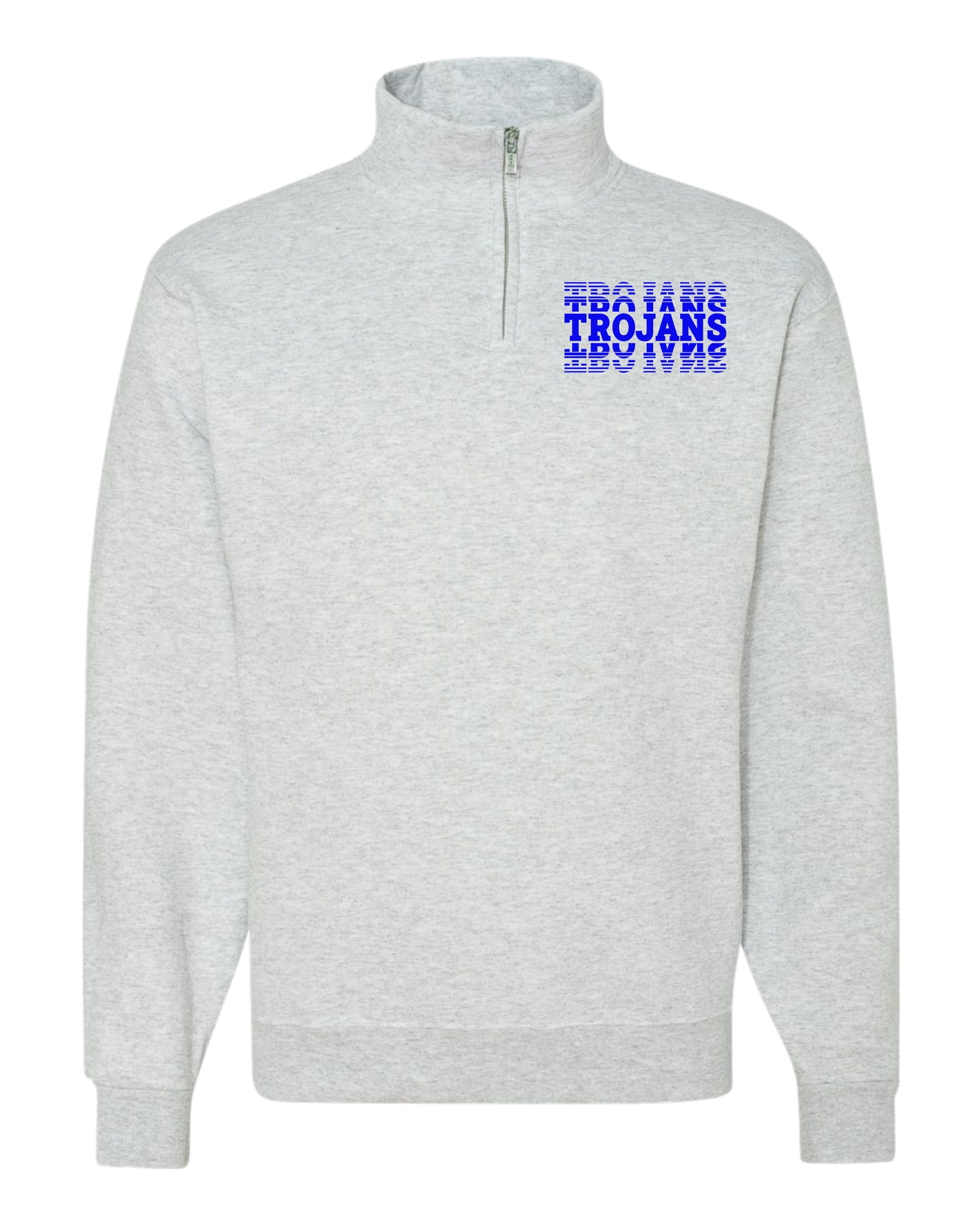 Trojan Fade on Ash {Quarter Zip}