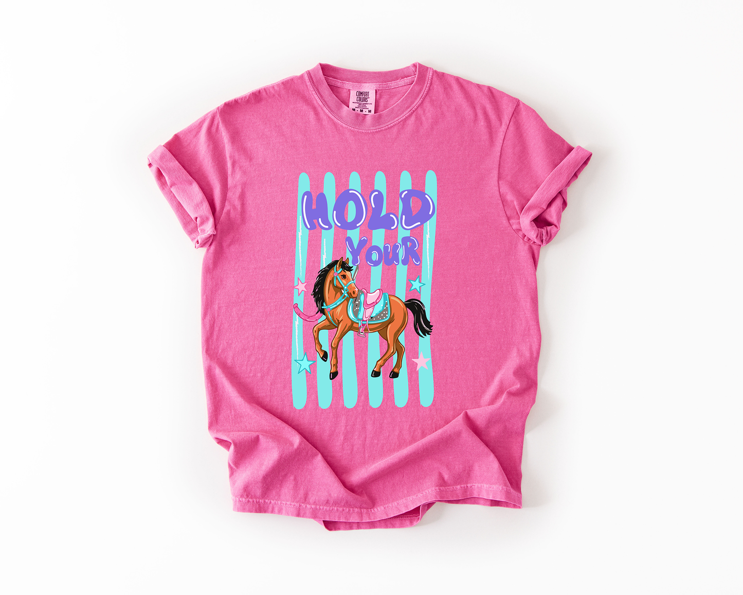 Comfort Color Youth Hold Your Horses