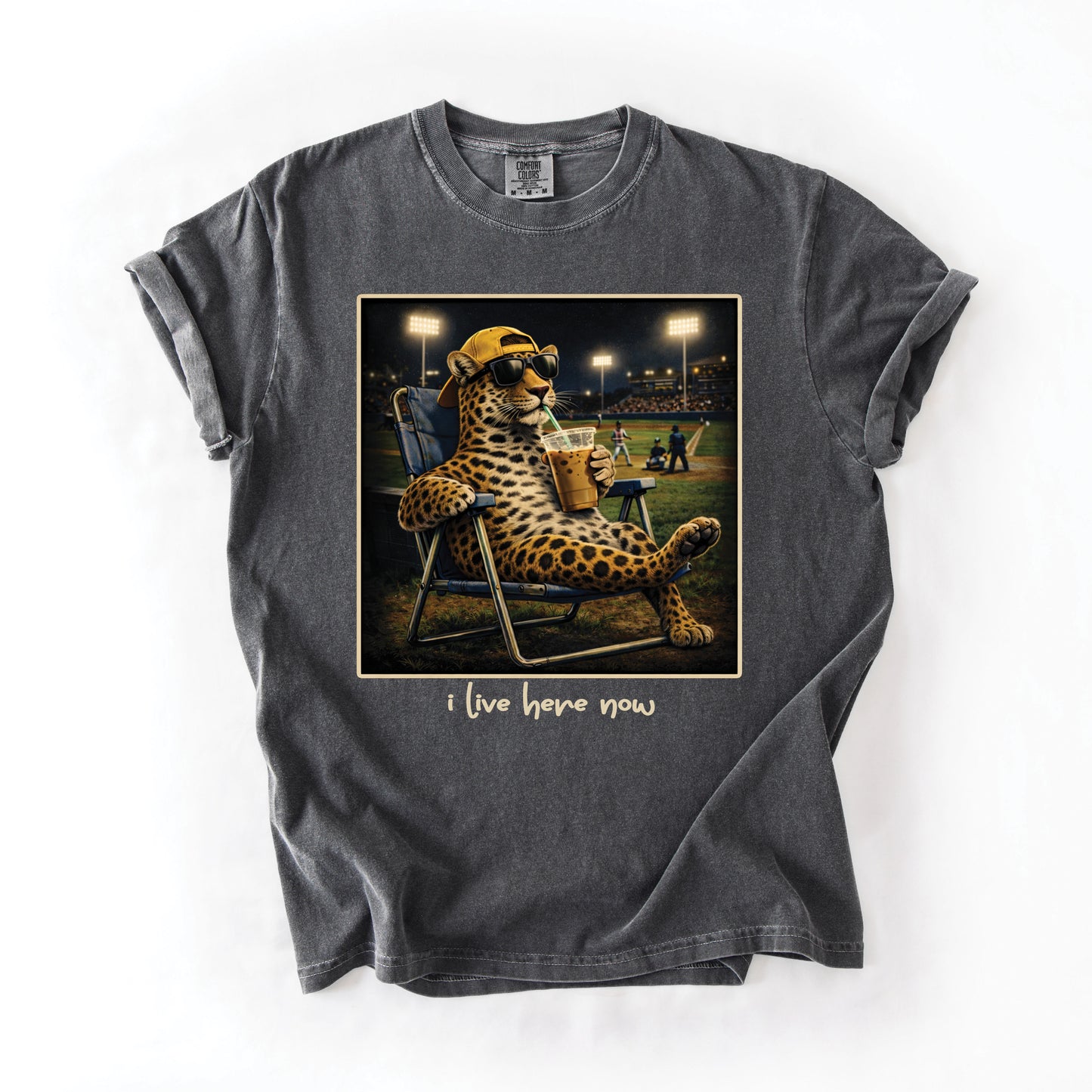 I Live Here Now Baseball Jaguar