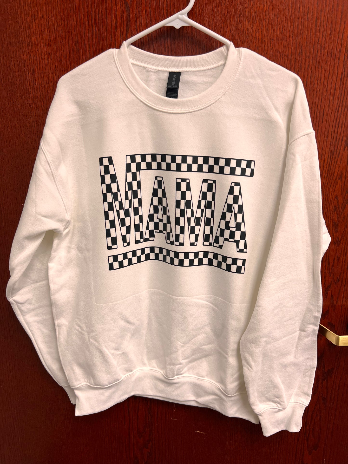 Discounted Checkered Mama Crew