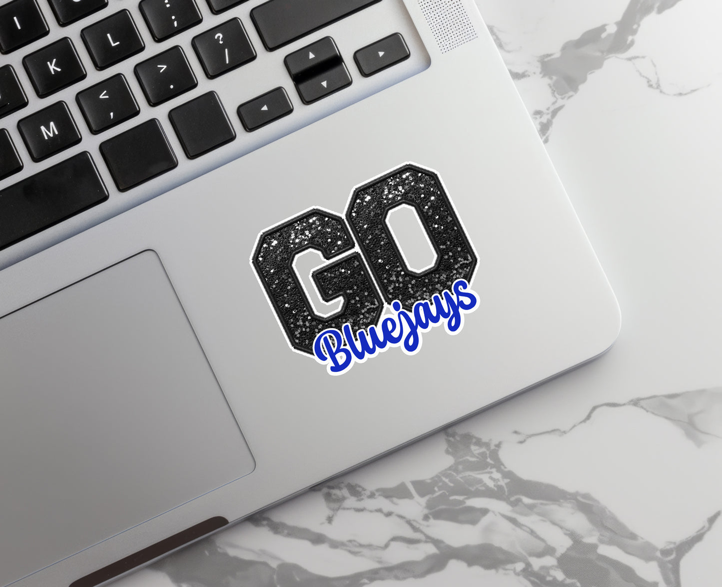 3" Wide Vinyl Sicker {Bluejays}