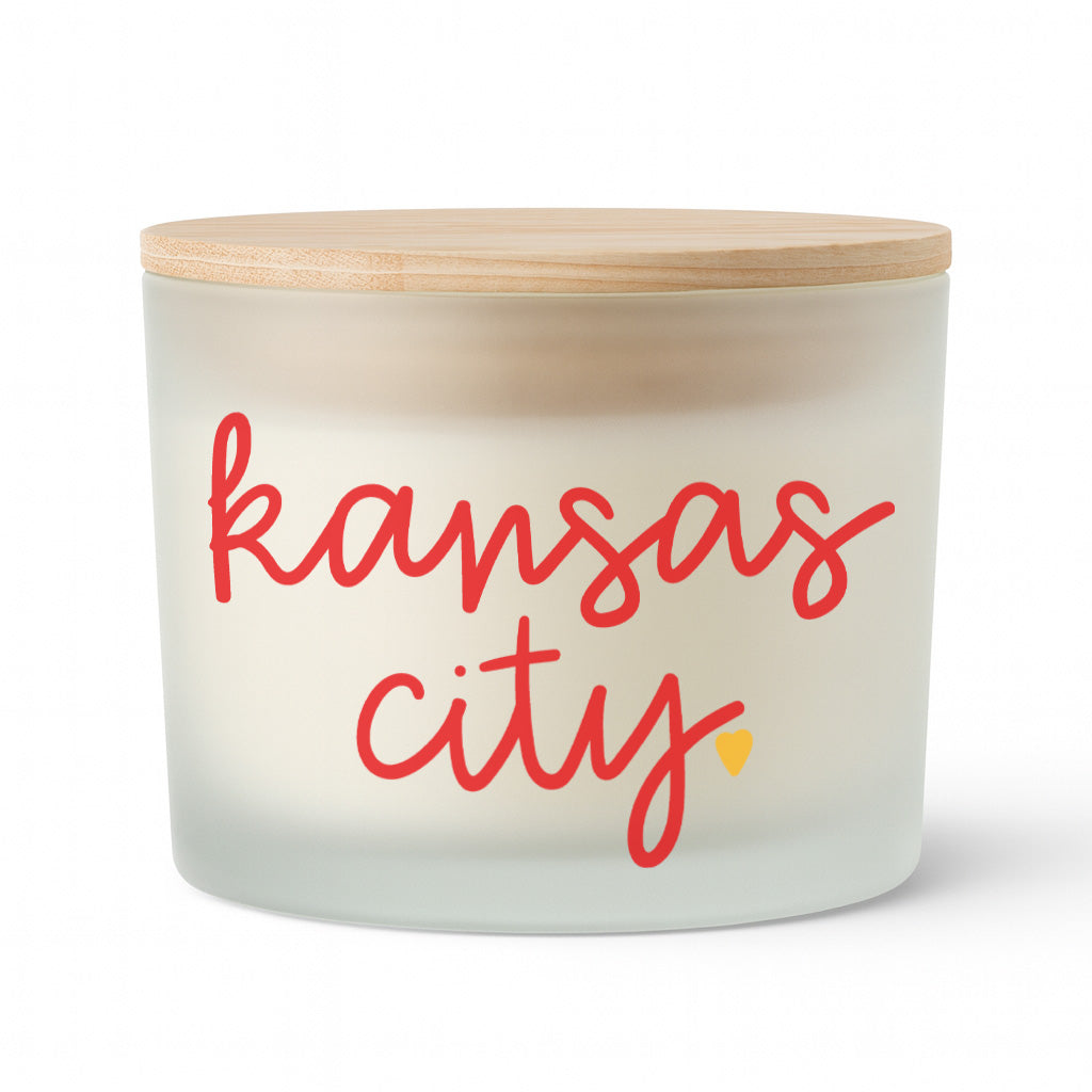 KC Heart Candle