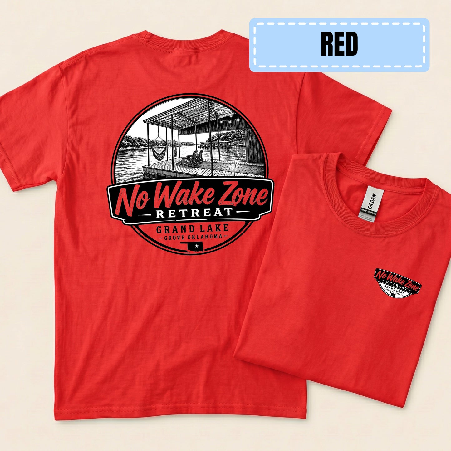 No Wake Zone Youth Tee