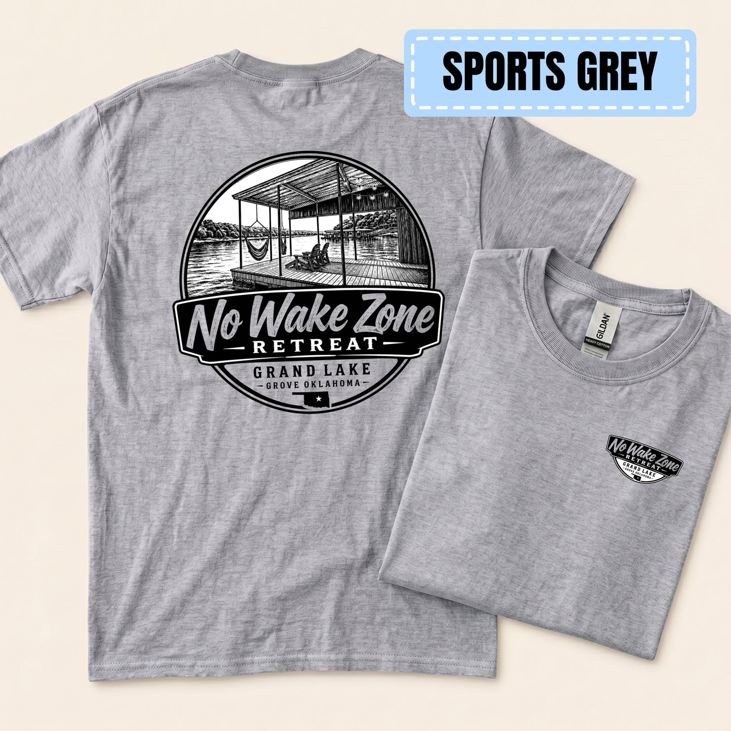 No Wake Zone Youth Tee