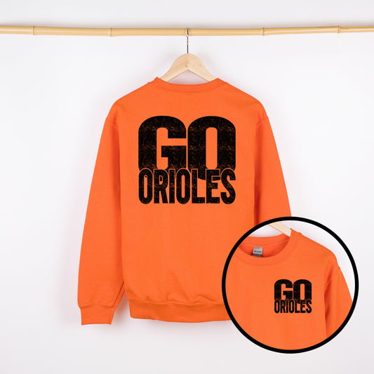 GO Orioles Grunge