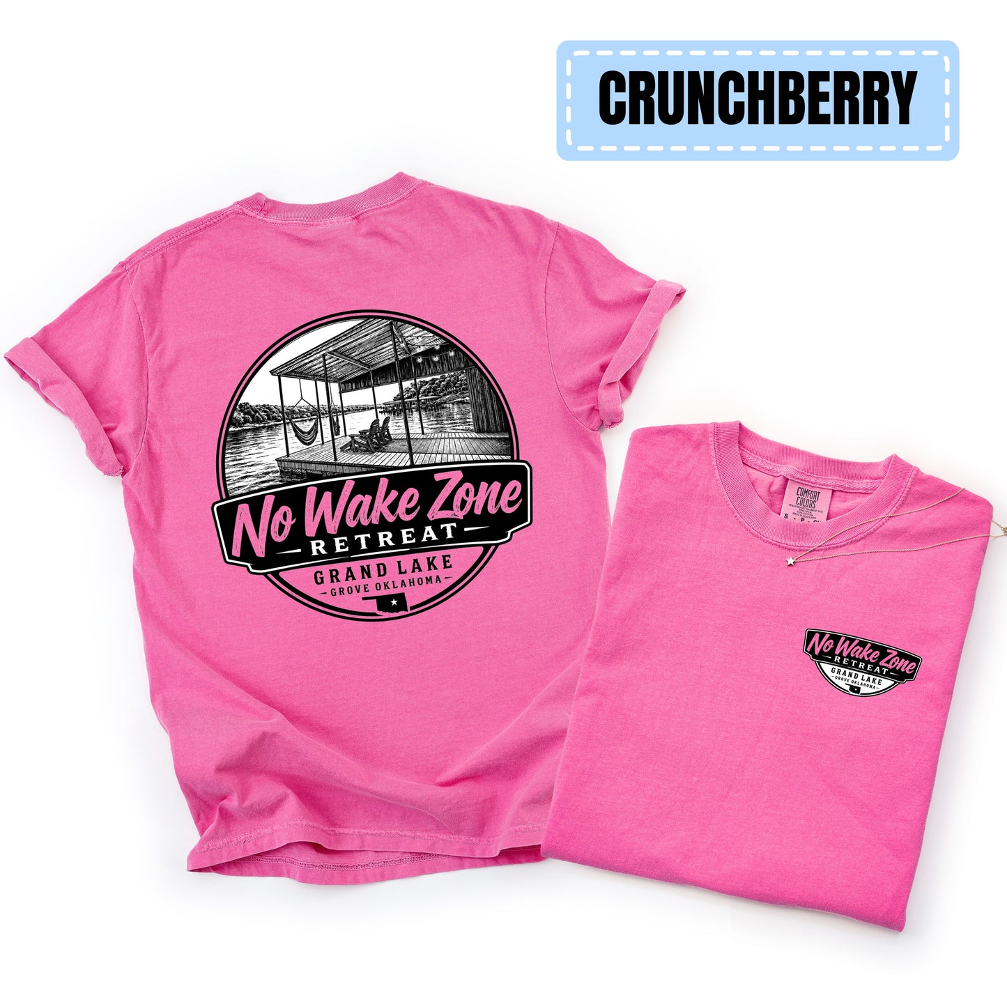 No Wake Zone Comfort Color Tee