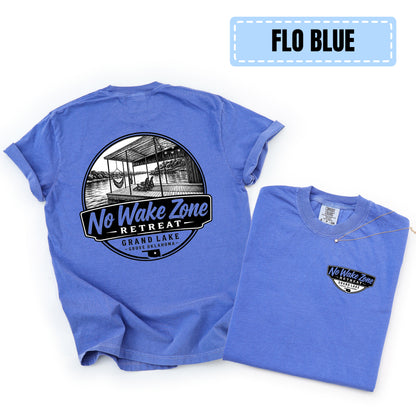 No Wake Zone Comfort Color Tee