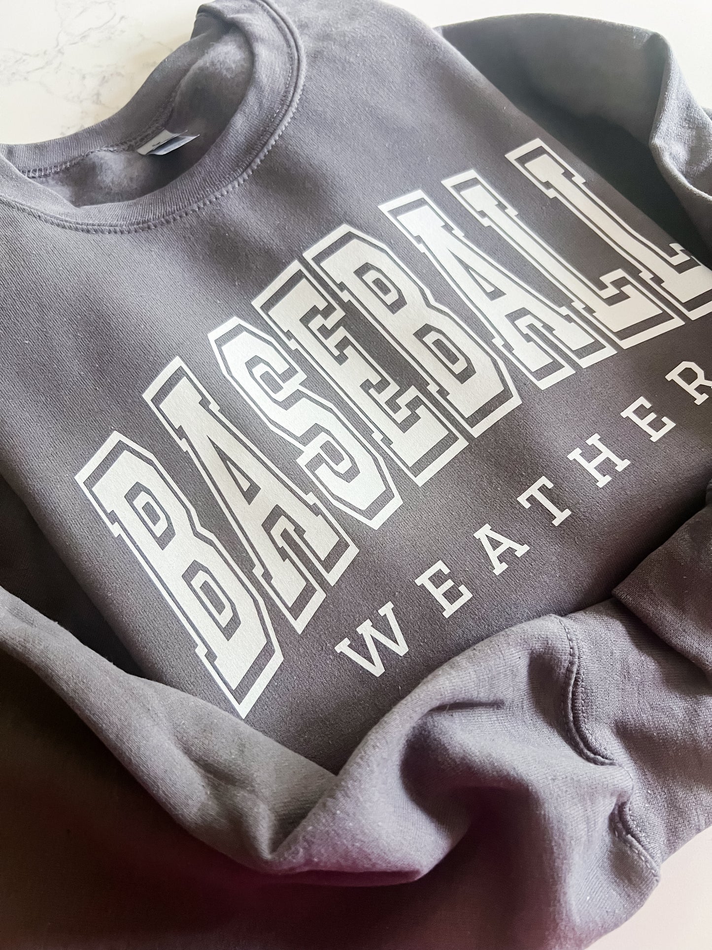 *DISCOUNTED* Baseball Weather Crewneck