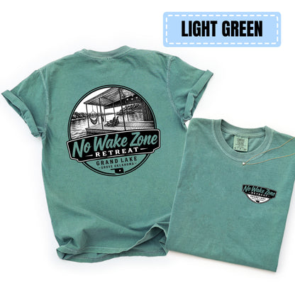 No Wake Zone Comfort Color Tee