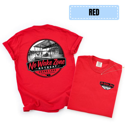 No Wake Zone Comfort Color Tee