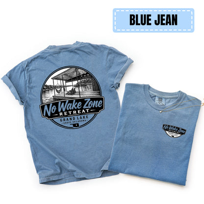 No Wake Zone Comfort Color Tee