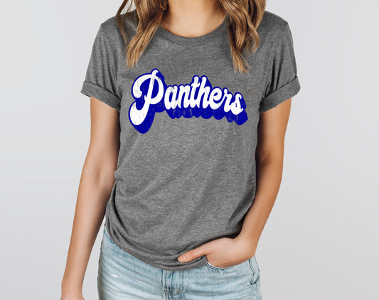 Vintage Panthers (Royal/White)