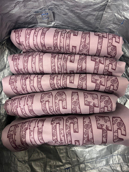 Muted Purple Lace Wildcats