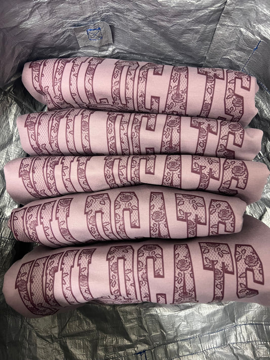 Muted Purple Lace Wildcats