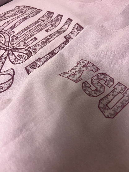 Muted Purple Lace Wildcats