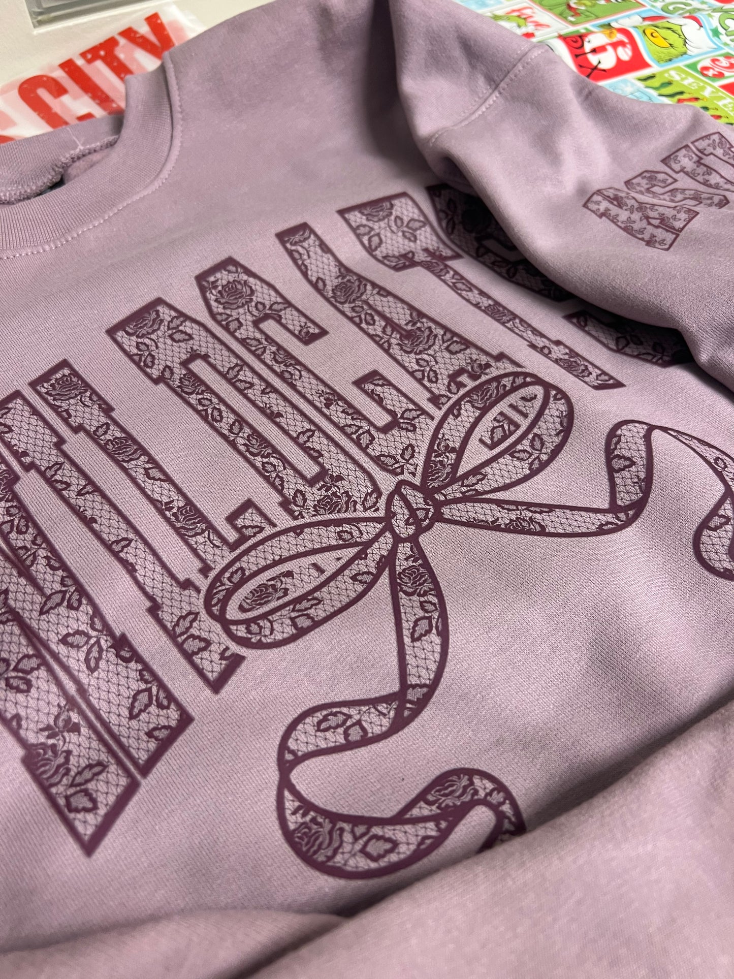 Muted Purple Lace Wildcats