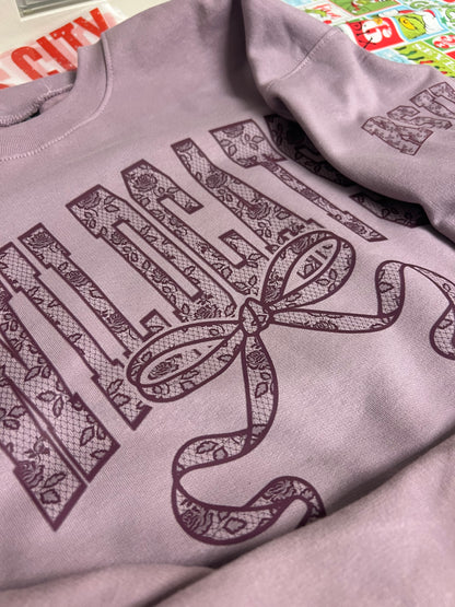 Muted Purple Lace Wildcats