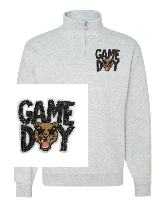 Sequin Patch, Jaguar Game Day Quarter Zip
