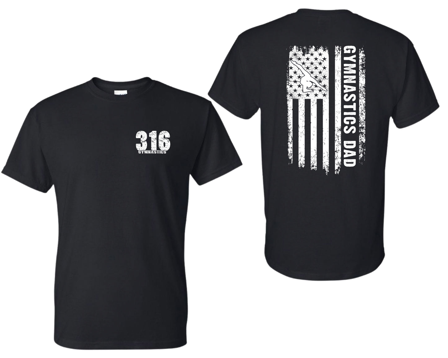 316 Gymnastics Dad Tee