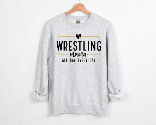 Wrestling Mama {Black, Gold, Ash}