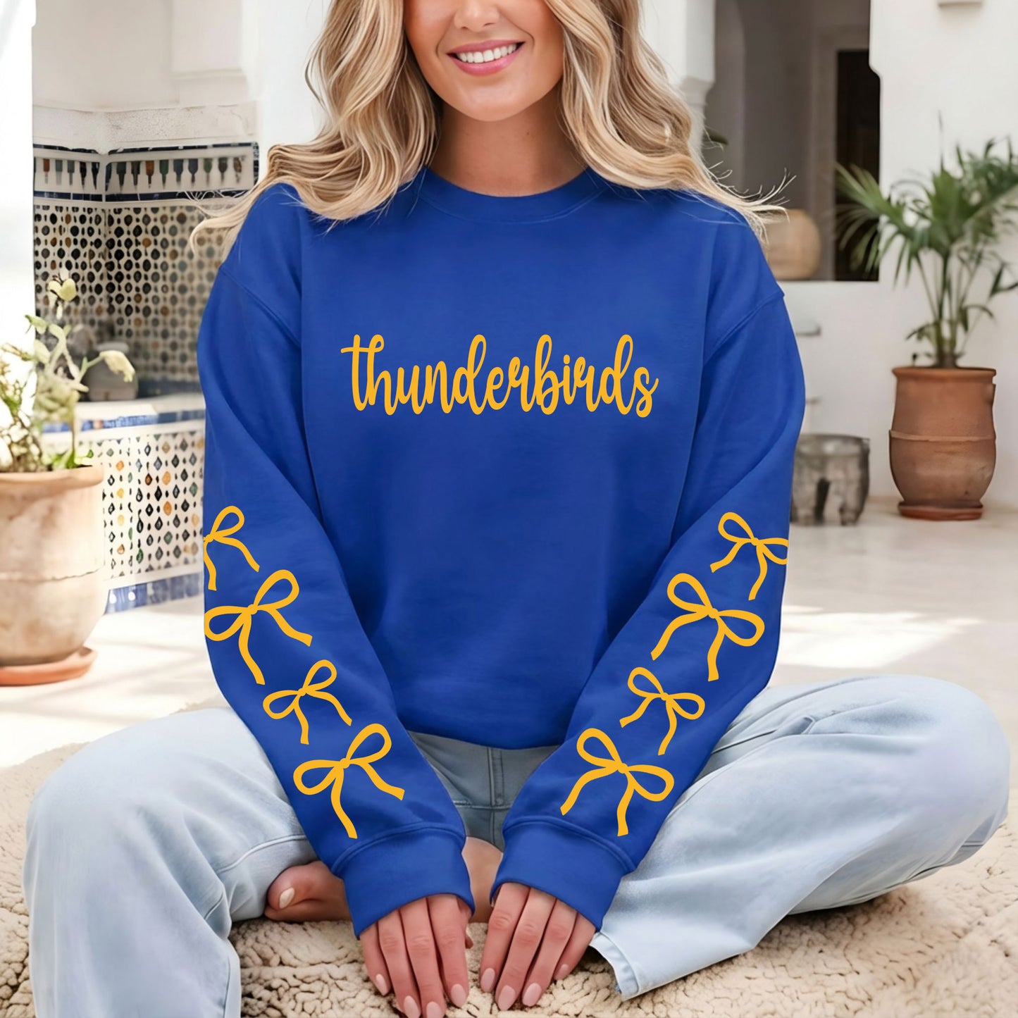 Thunderbird Bow Sweatshirt