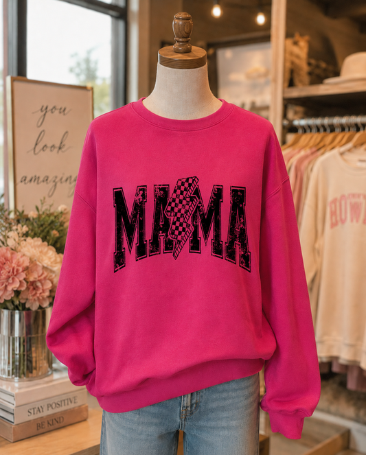 Distressed Mama Sweatshirt