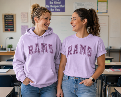 Rams Lavender Hoodie or Tee