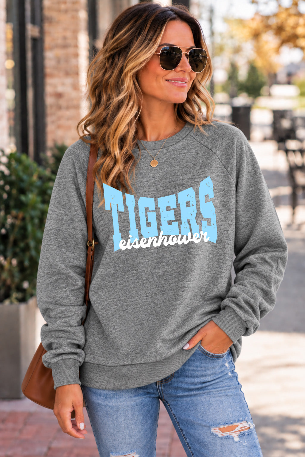 Eisenhower Tigers- Dark Grey