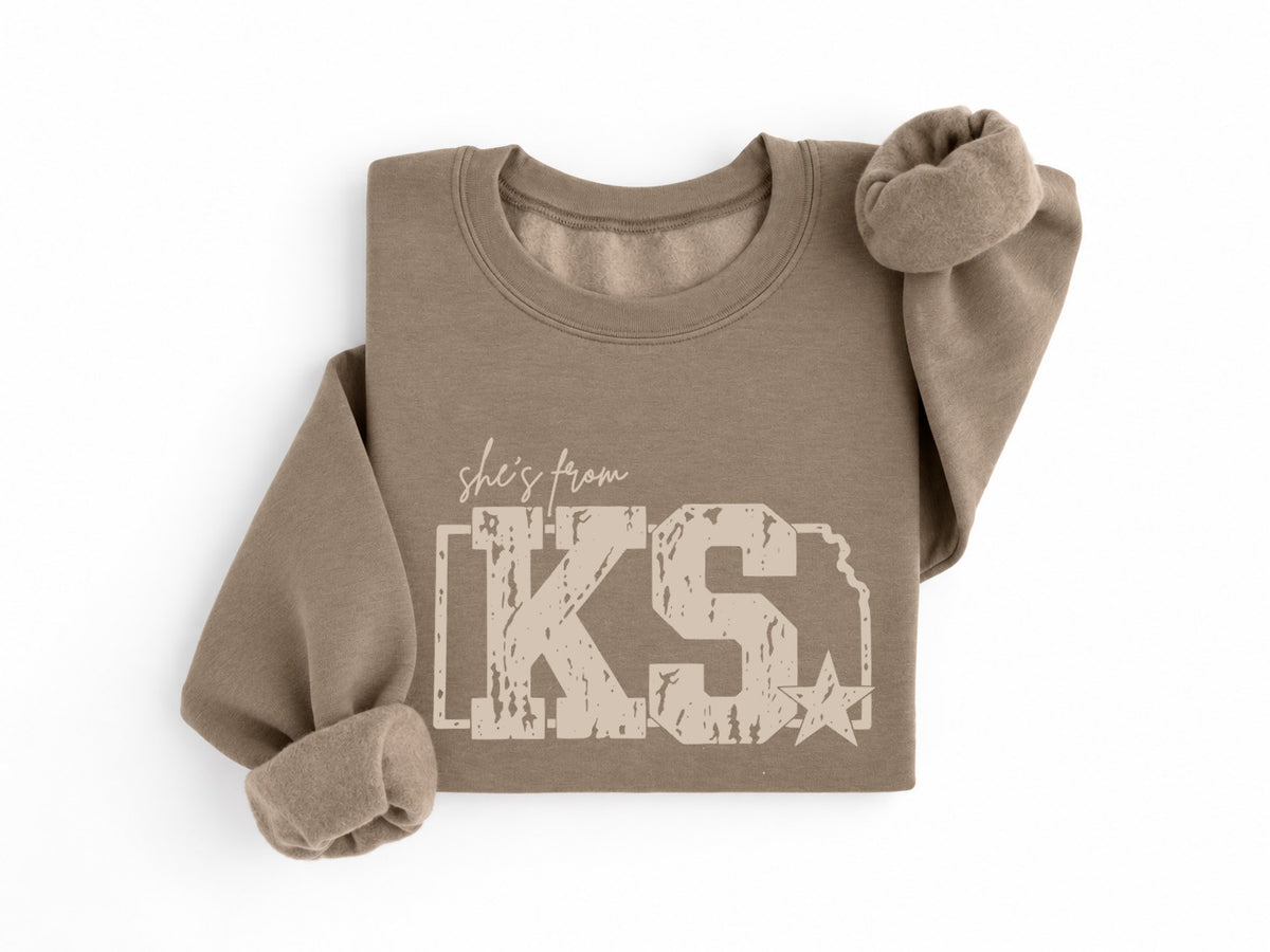 Two Tone Kansas Sweatshirts