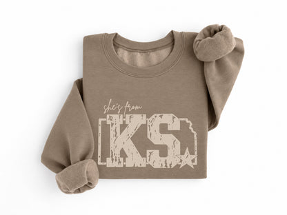 Two Tone Kansas Sweatshirts