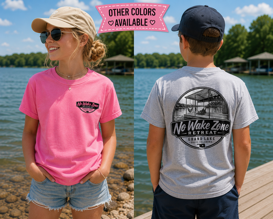 No Wake Zone Youth Tee