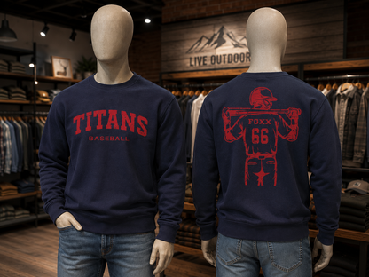 Custom Titans Baseball