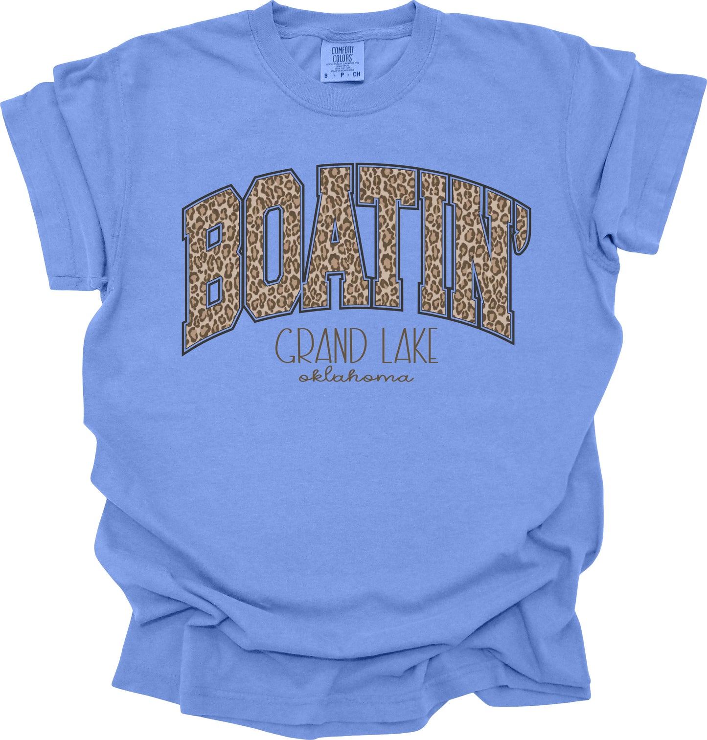 Leopard Boatin Grand Lake