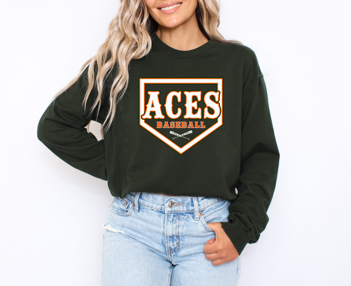 Traditional Long Sleeve or Hoodie
