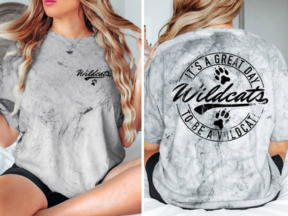 Wildcats Colorblast Tee