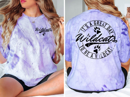 Wildcats Colorblast Tee