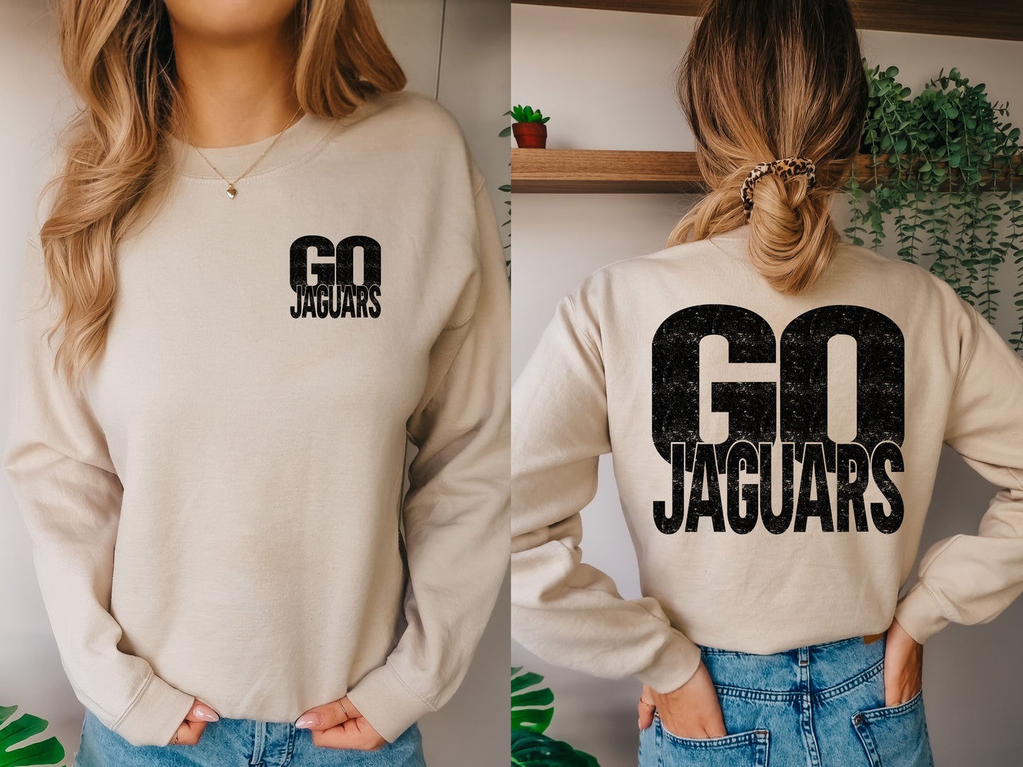 GO Jaguars Grunge