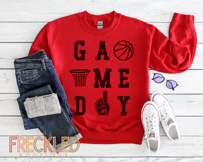 Rustic Basketball Game Day