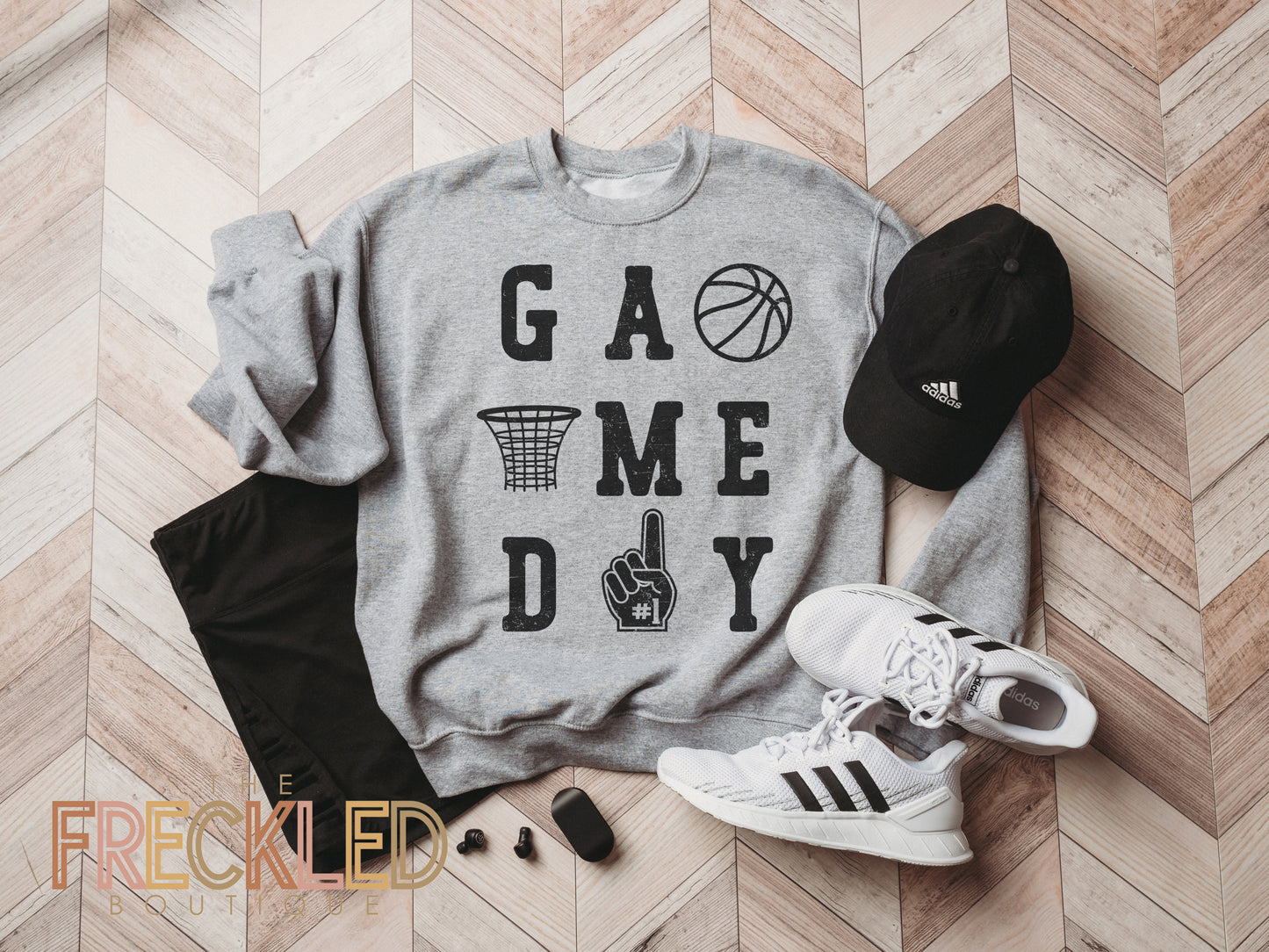 Rustic Basketball Game Day