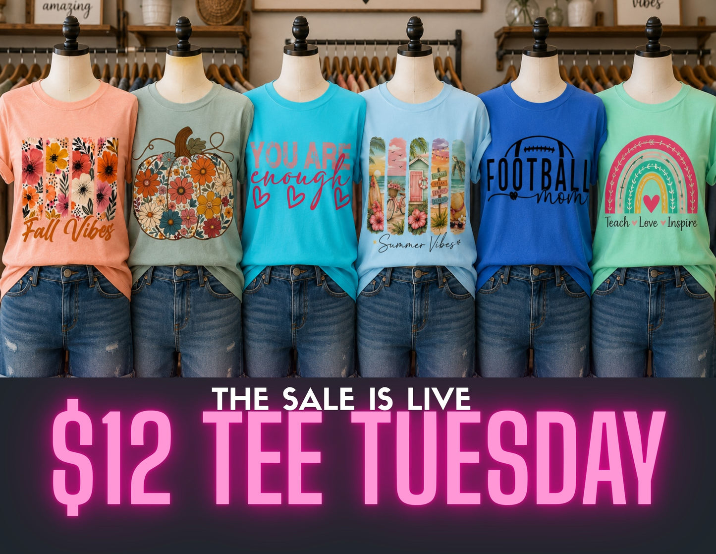 Twelve Dollar Tee Tuesday 6/30