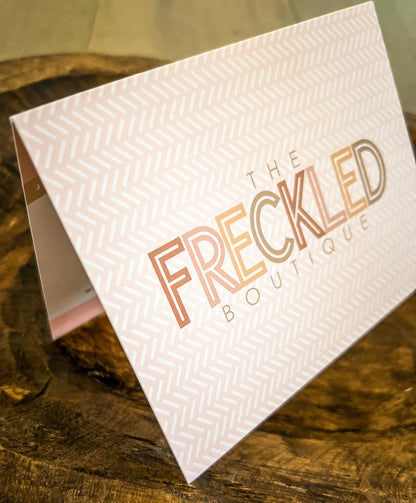 The Freckled Boutique Gift Card