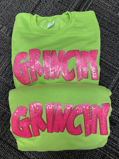 Grinchy Sweatshirt Discounted