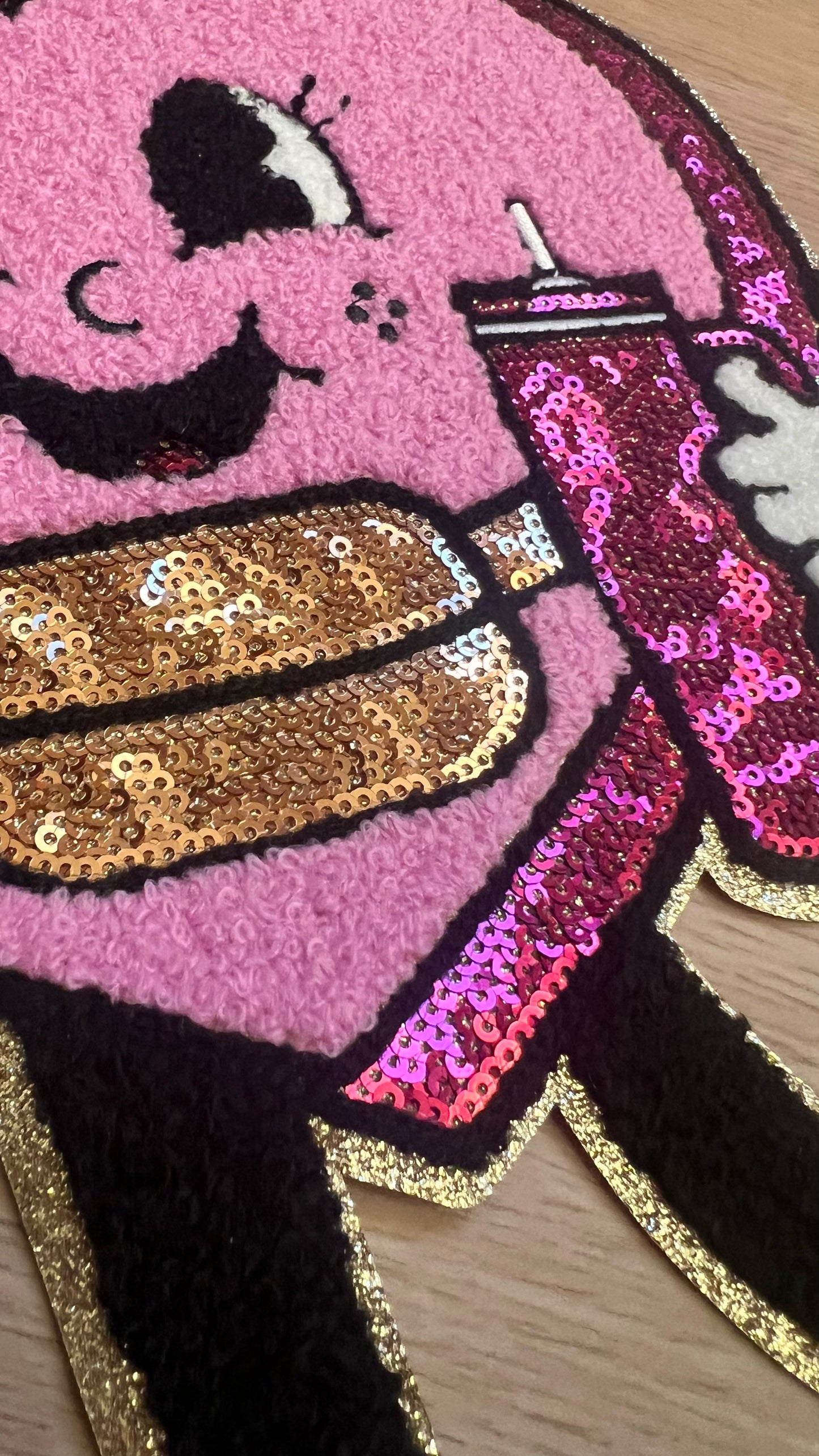 $25 Valentine Patch Sweatshirt (Trendy Heart)