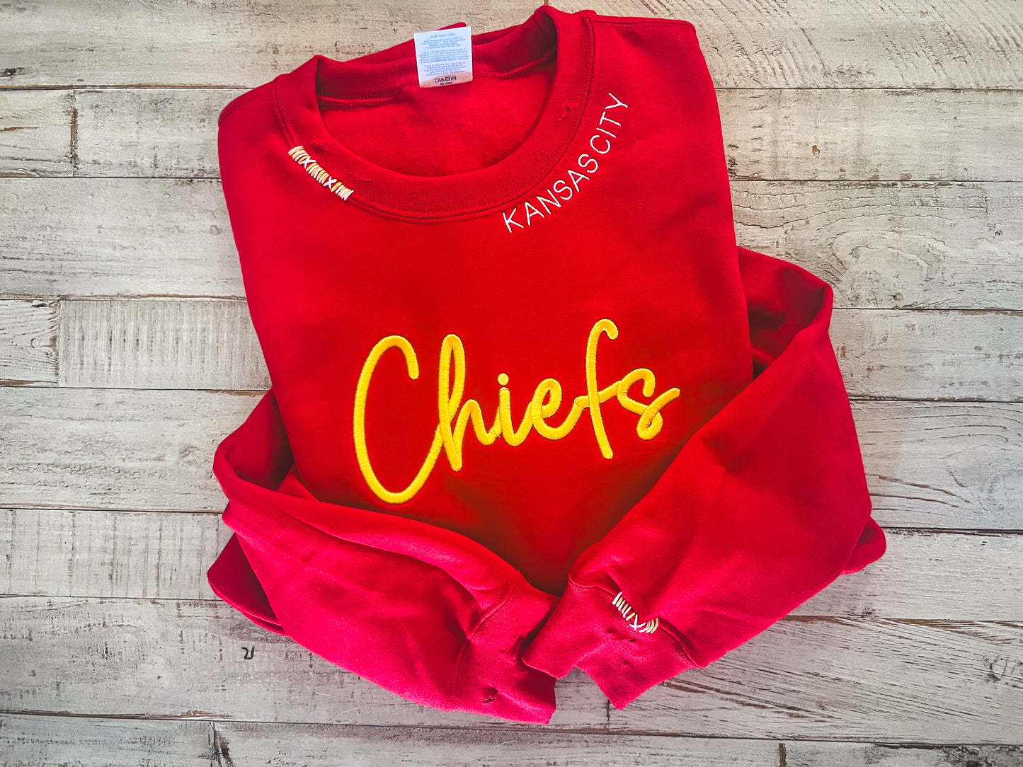 Embroidered Chiefs Sweatshirt