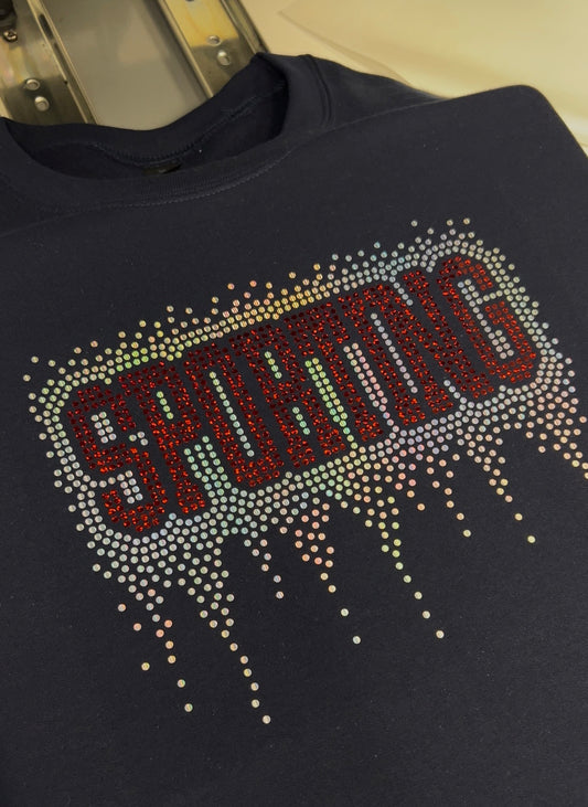 Spangle Sporting Sweatshirt