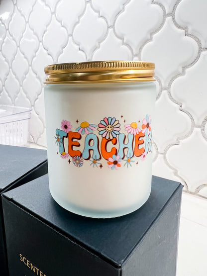 **DISCOUNTED** 7oz Teacher Jar Candle