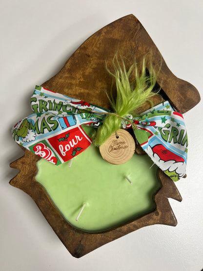 Soy Grinch Candle