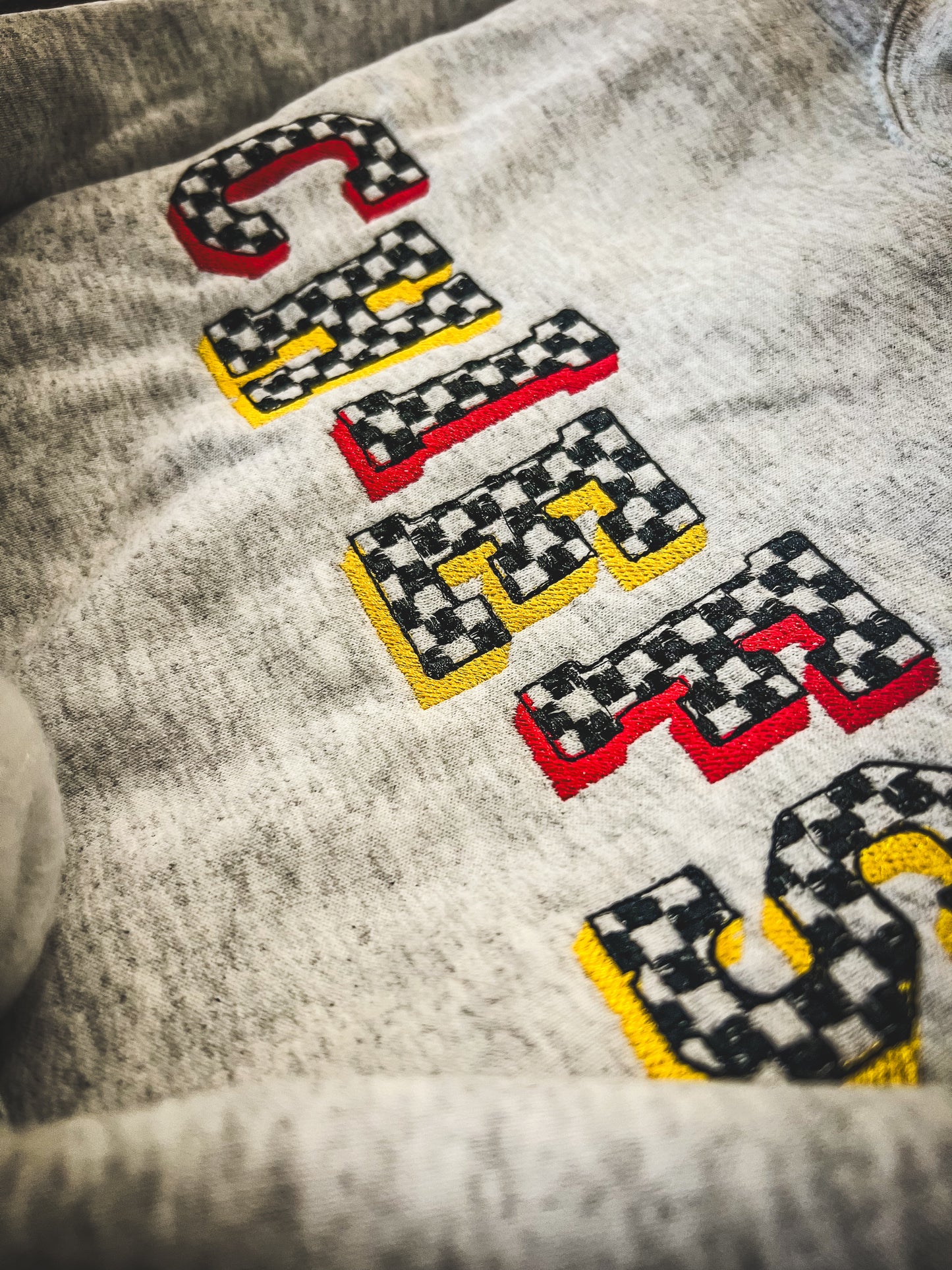 Embroidered Checkered Chiefs